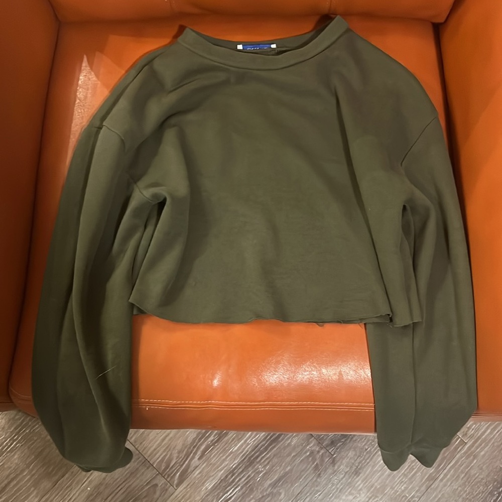 Zara Cropped Sweater Size S - Picture 2 of 5